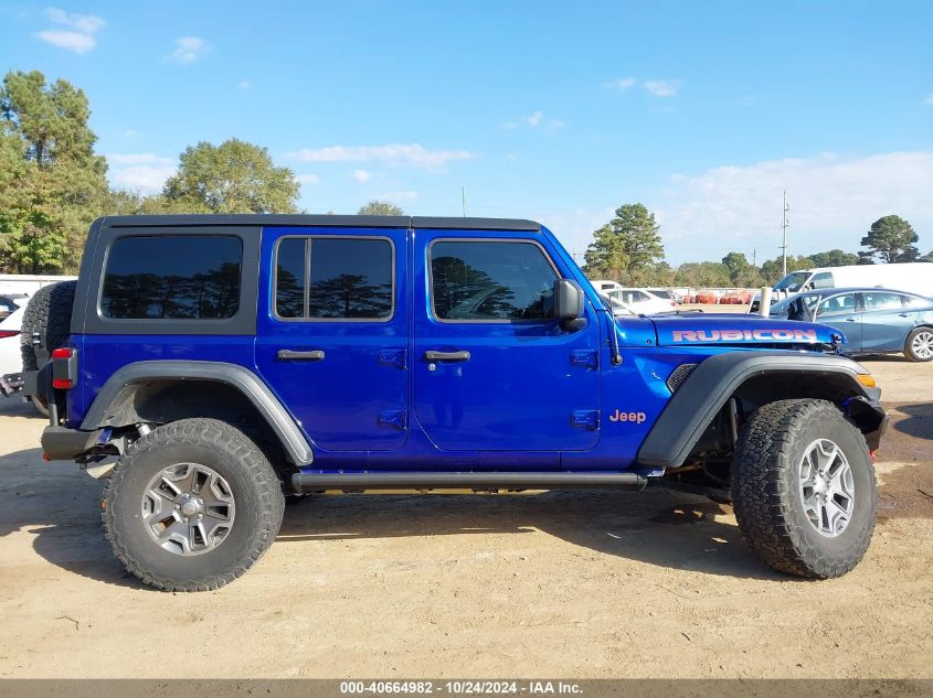 2018 Jeep Wrangler Unlimited Rubicon 4X4 VIN: 1C4HJXFG5JW266237 Lot: 40664982