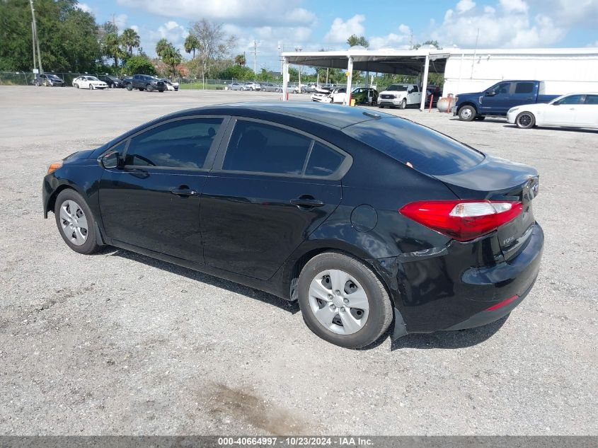 2016 Kia Forte Lx VIN: KNAFX4A62G5607320 Lot: 40664997