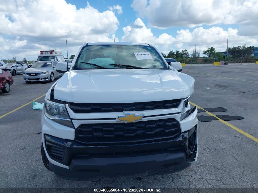 2021 Chevrolet Colorado 2Wd Short Box Wt VIN: 1GCGSBEN9M1269204 Lot: 40665004