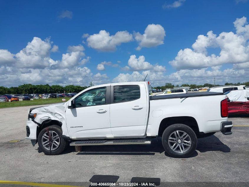 2021 Chevrolet Colorado 2Wd Short Box Wt VIN: 1GCGSBEN9M1269204 Lot: 40665004