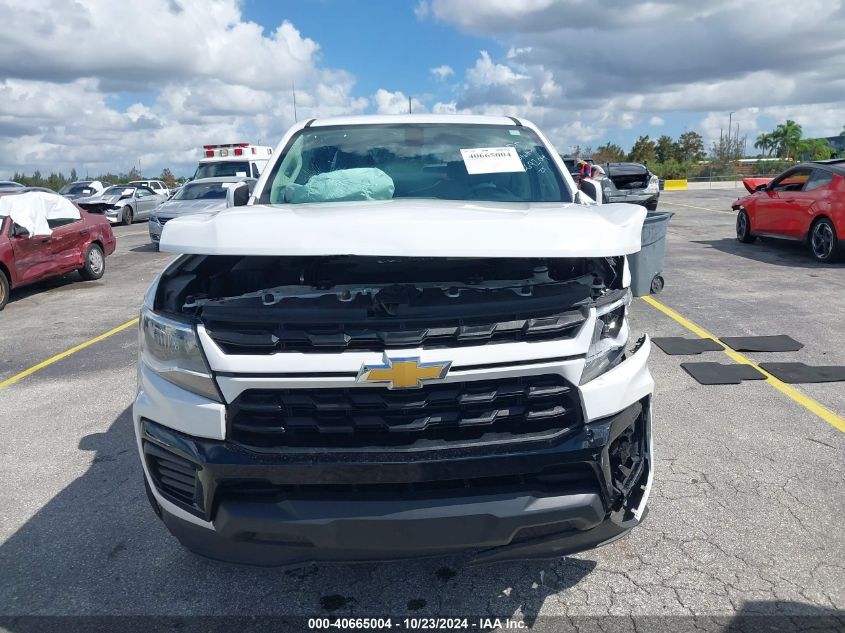 2021 Chevrolet Colorado 2Wd Short Box Wt VIN: 1GCGSBEN9M1269204 Lot: 40665004