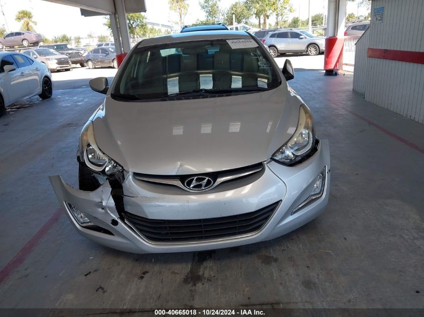 2015 Hyundai Elantra Se/Sport/Limited VIN: KMHDH4AE2FU414860 Lot: 40665018