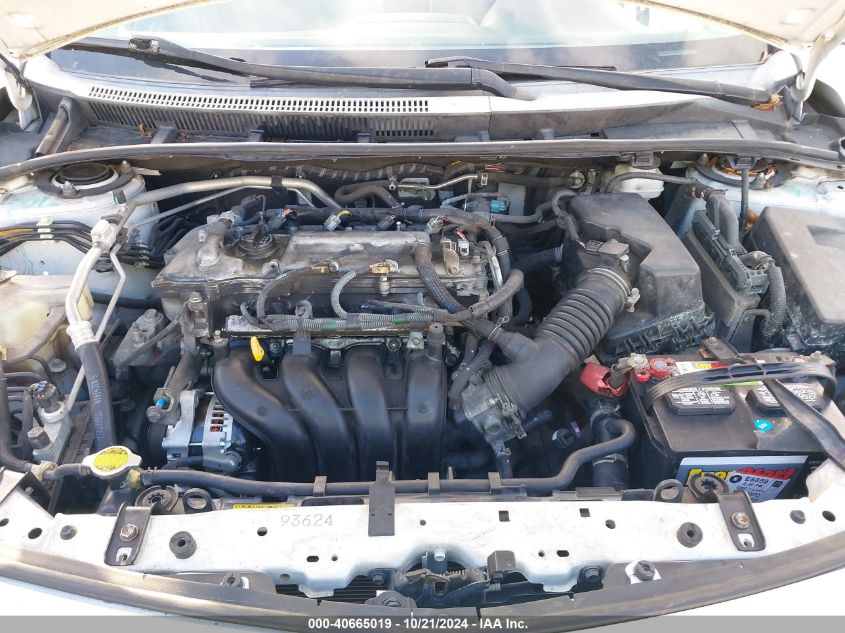 2010 Toyota Corolla Le VIN: 2T1BU4EE6AC274688 Lot: 40665019