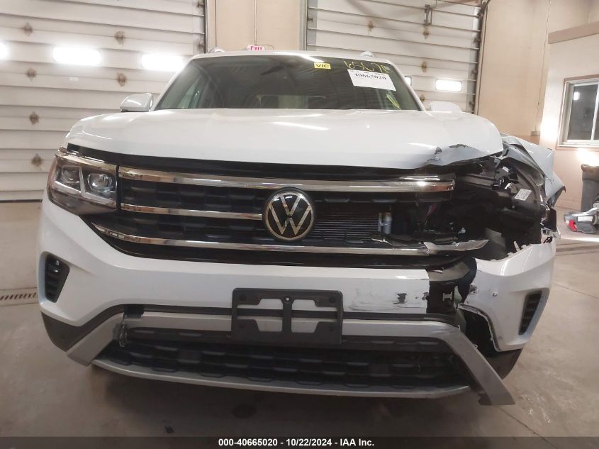 2021 Volkswagen Atlas 3.6L V6 Sel VIN: 1V2BR2CA2MC544386 Lot: 40665020