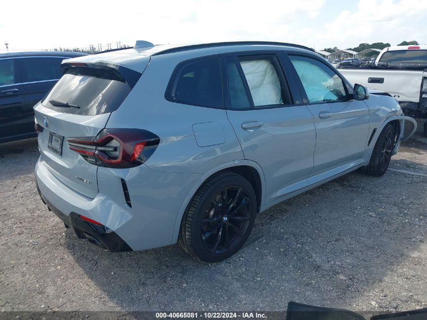 2023 BMW X3 xDrive30I VIN: WBX57DP02PN243808 Lot: 40665081