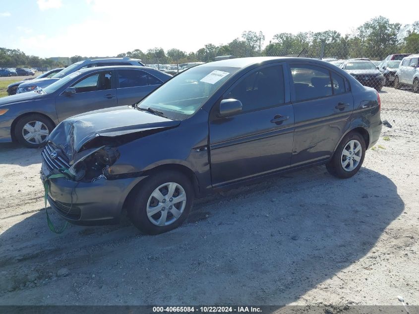 2011 Hyundai Accent Gls VIN: KMHCN4AC6BU611432 Lot: 40665084