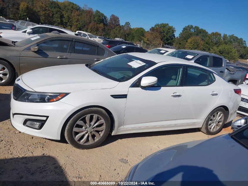 2015 Kia Optima Ex VIN: 5XXGN4A79FG435609 Lot: 40665089