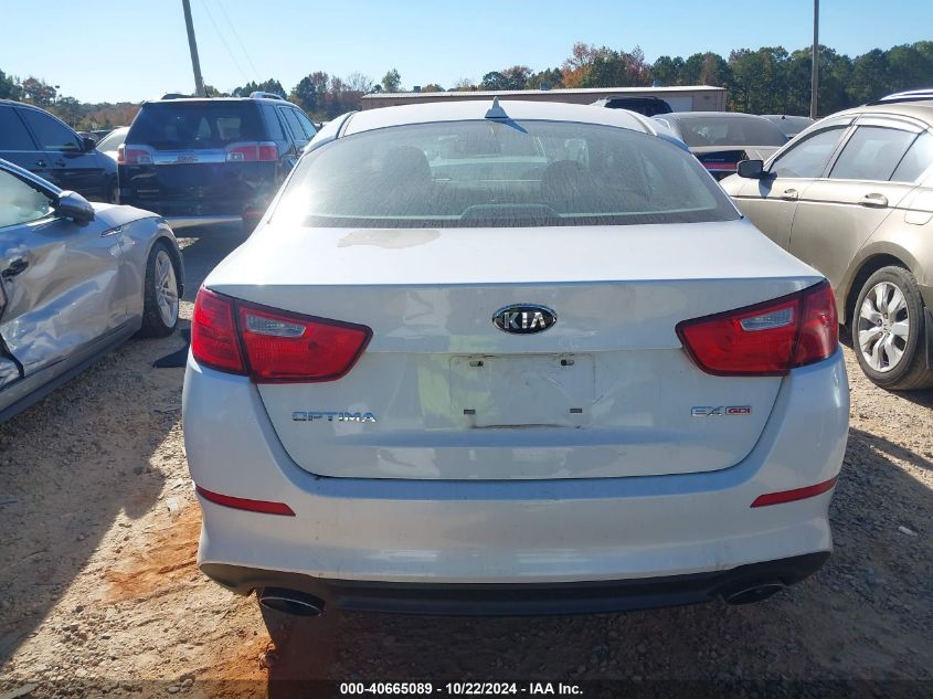 2015 Kia Optima Ex VIN: 5XXGN4A79FG435609 Lot: 40665089