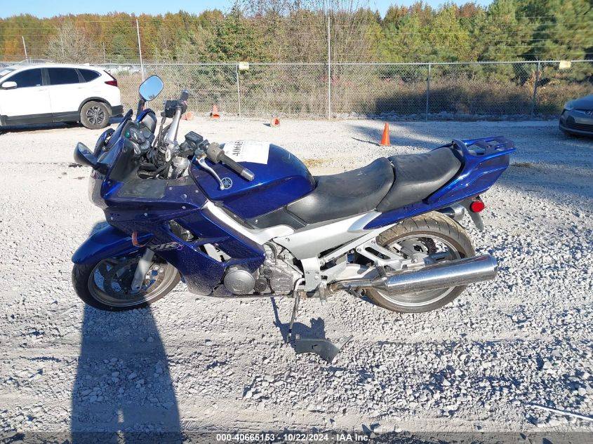 2005 Yamaha Fjr1300 A VIN: JYARP09E05A002233 Lot: 40665153