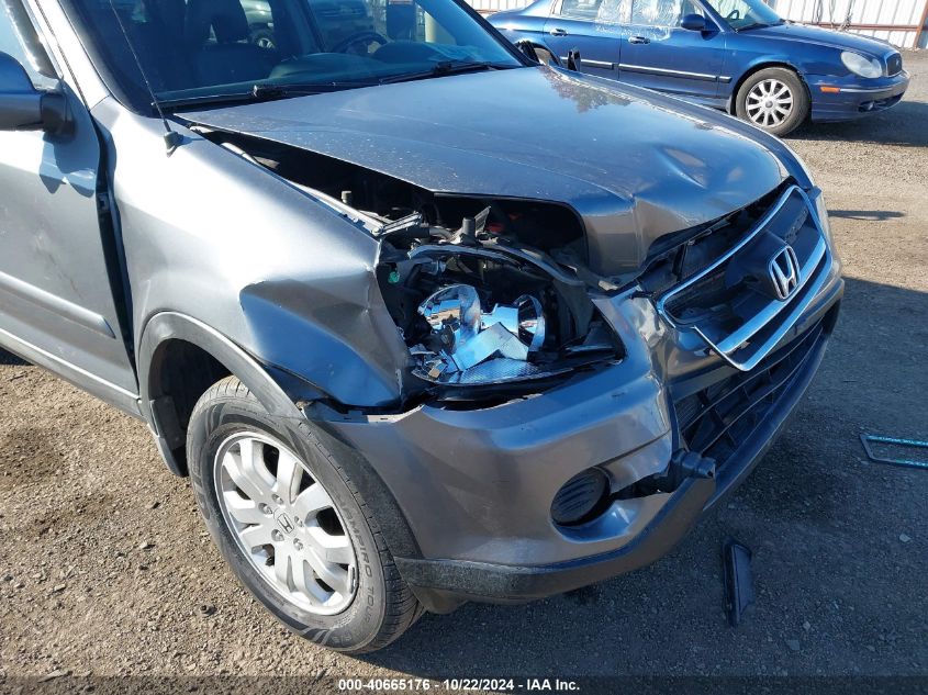 2006 Honda Cr-V Se VIN: SHSRD78996U418518 Lot: 40665176