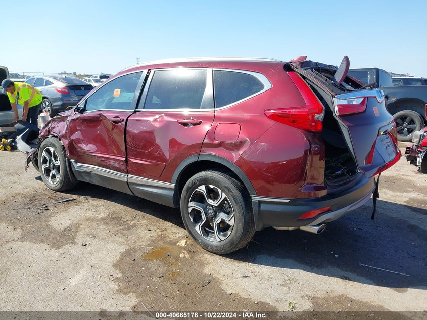 2019 HONDA CR-V TOURING - 7FARW1H92KE016384
