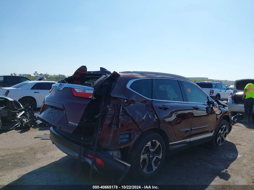 2019 HONDA CR-V TOURING - 7FARW1H92KE016384