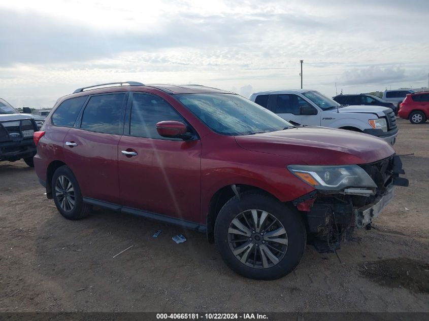 2017 Nissan Pathfinder S VIN: 5N1DR2MN0HC695594 Lot: 40665181