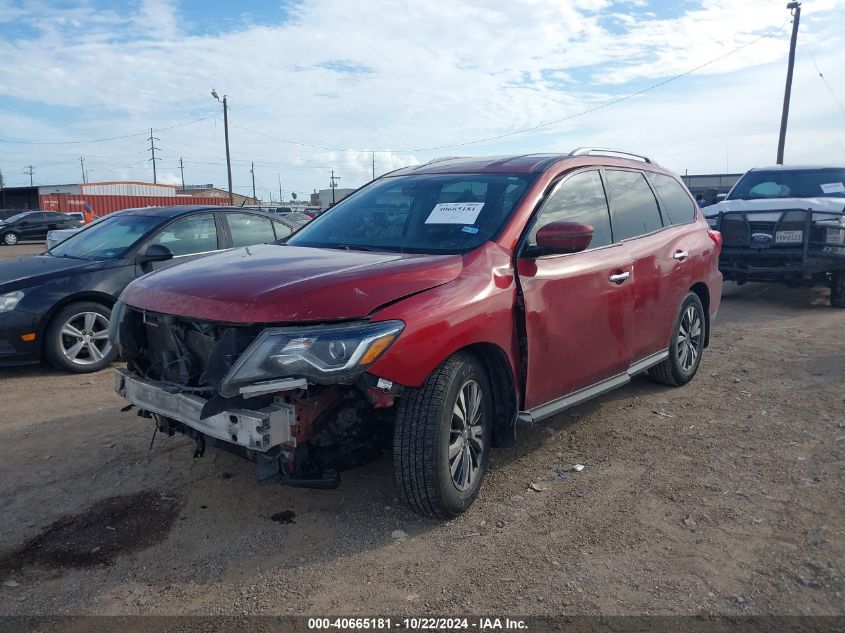 2017 Nissan Pathfinder S VIN: 5N1DR2MN0HC695594 Lot: 40665181