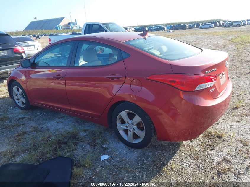 2012 Hyundai Elantra Gls (Ulsan Plant) VIN: KMHDH4AE1CU402646 Lot: 40665197