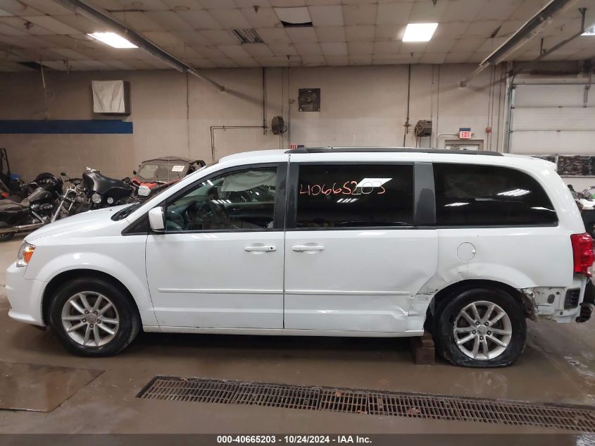 2014 DODGE GRAND CARAVAN SXT - 2C4RDGCG3ER429658
