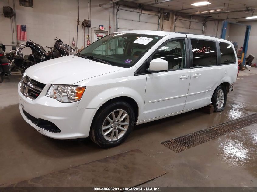 VIN 2C4RDGCG3ER429658 2014 Dodge Grand Caravan, Sxt no.2