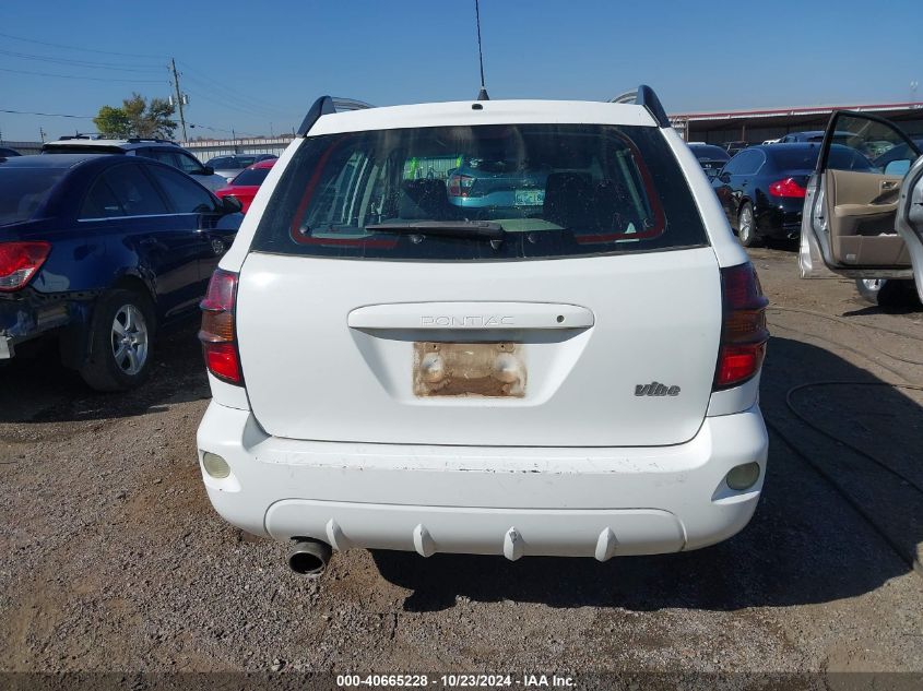 2005 Pontiac Vibe VIN: 5Y2SL63875Z418451 Lot: 40665228