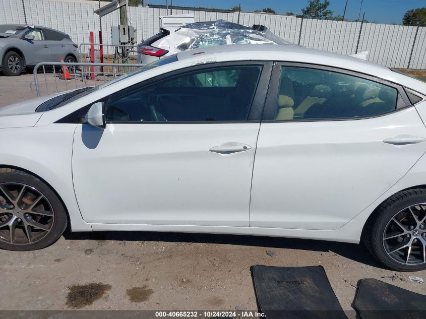 2013 Hyundai Elantra Gls/Limited VIN: 5NPDH4AE3DH241362 Lot: 40665232