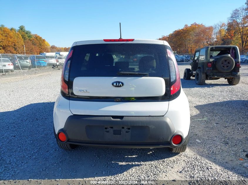 2015 Kia Soul VIN: KNDJN2A26F7149319 Lot: 40665237