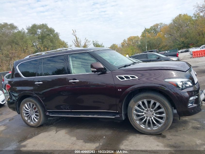 2015 Infiniti Qx80 VIN: JN8AZ2NE2F9080386 Lot: 40665263