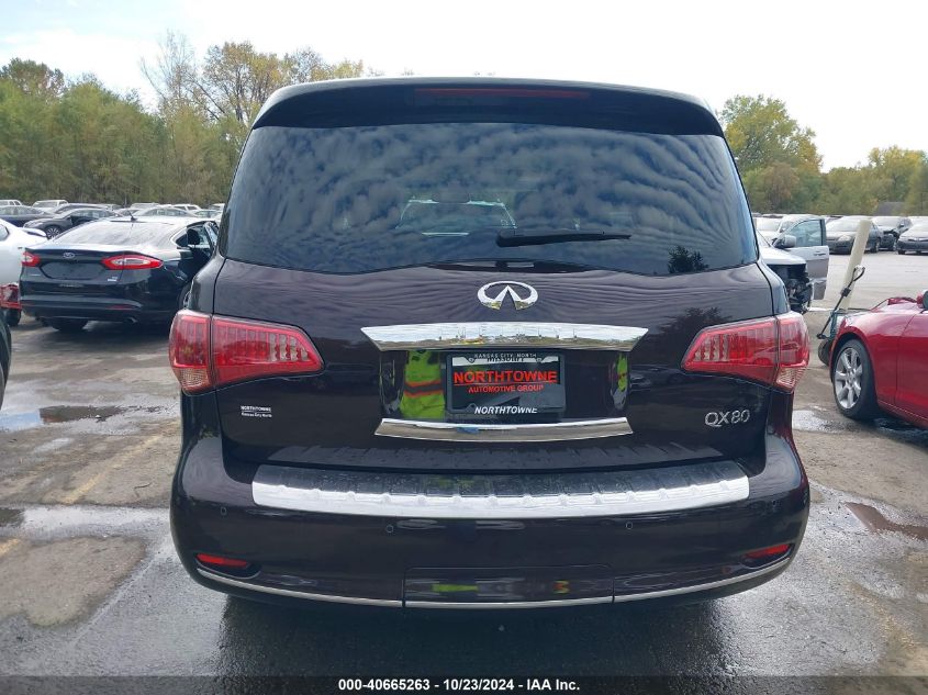 2015 Infiniti Qx80 VIN: JN8AZ2NE2F9080386 Lot: 40665263