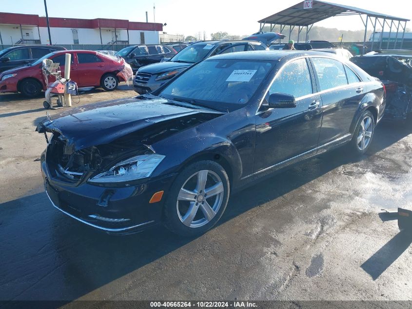 2013 Mercedes-Benz S 350 Bluetec 4Matic VIN: WDDNG8DB1DA524534 Lot: 40665264