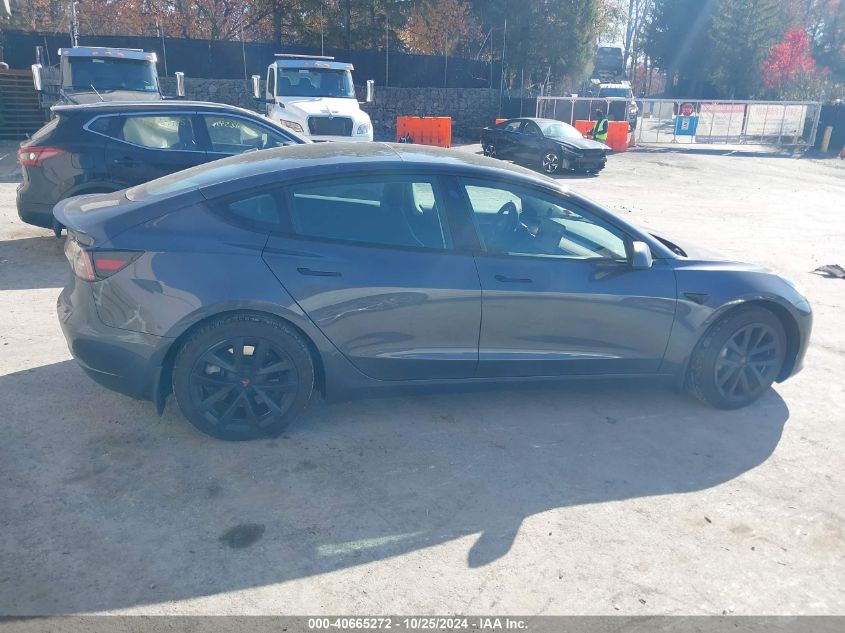 2023 TESLA MODEL 3 REAR-WHEEL DRIVE - 5YJ3E1EA7PF680674