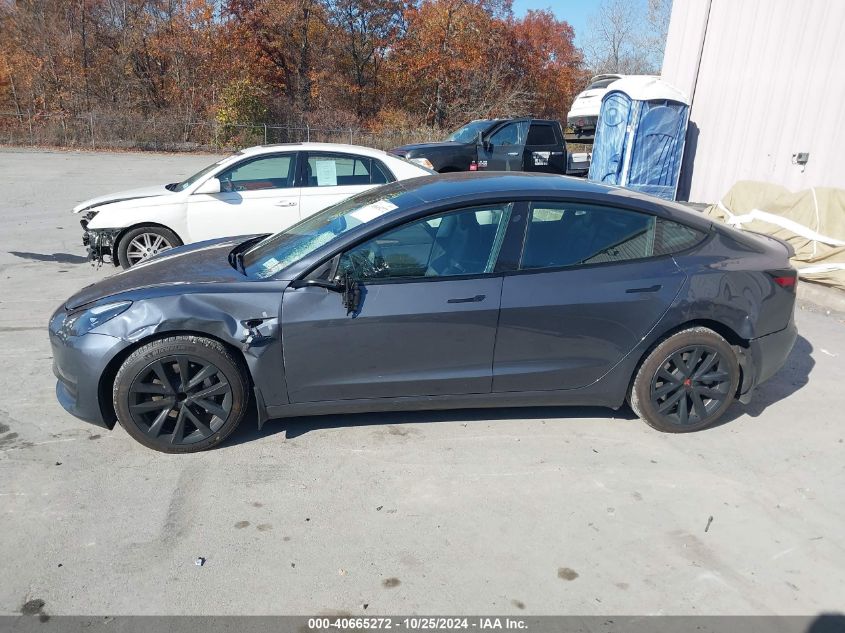 2023 TESLA MODEL 3 REAR-WHEEL DRIVE - 5YJ3E1EA7PF680674