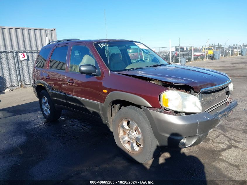 2001 Mazda Tribute Es V6/Lx V6 VIN: 4F2CU08151KM70934 Lot: 40665283