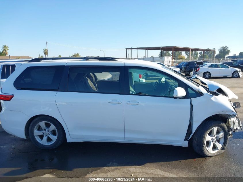 2017 Toyota Sienna Le 8 Passenger VIN: 5TDKZ3DC3HS820246 Lot: 40665293