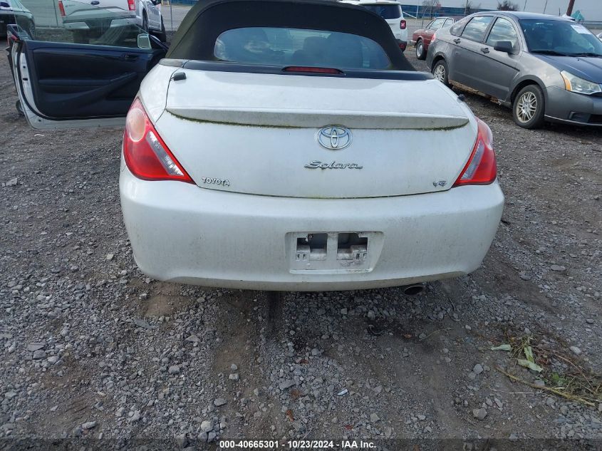 2005 Toyota Camry Solara Se VIN: 4T1FA38PX5U050524 Lot: 40665301