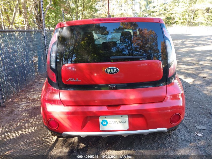 2018 Kia Soul + VIN: KNDJP3A50J7534605 Lot: 40665319