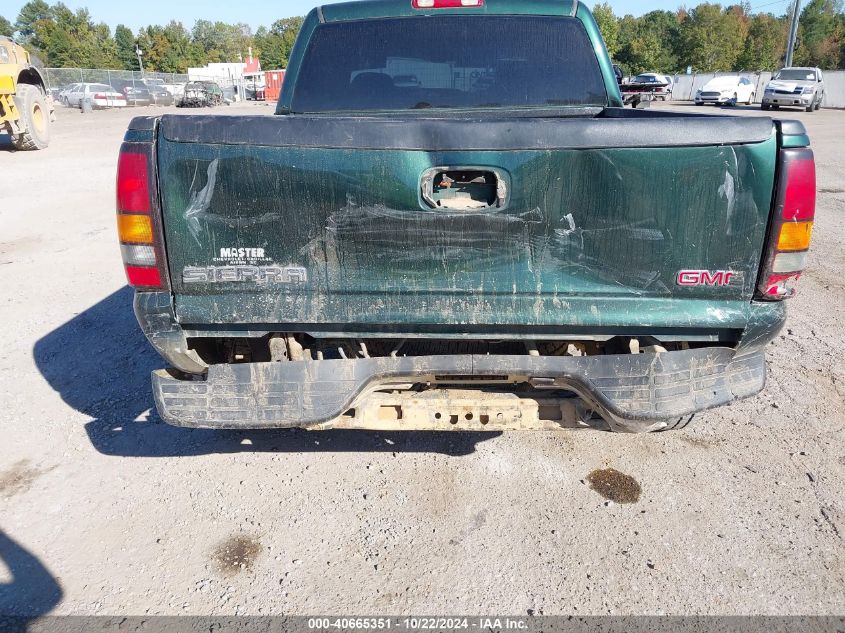 2006 GMC Sierra 1500 Sle1 VIN: 2GTEK13T461226924 Lot: 40665351