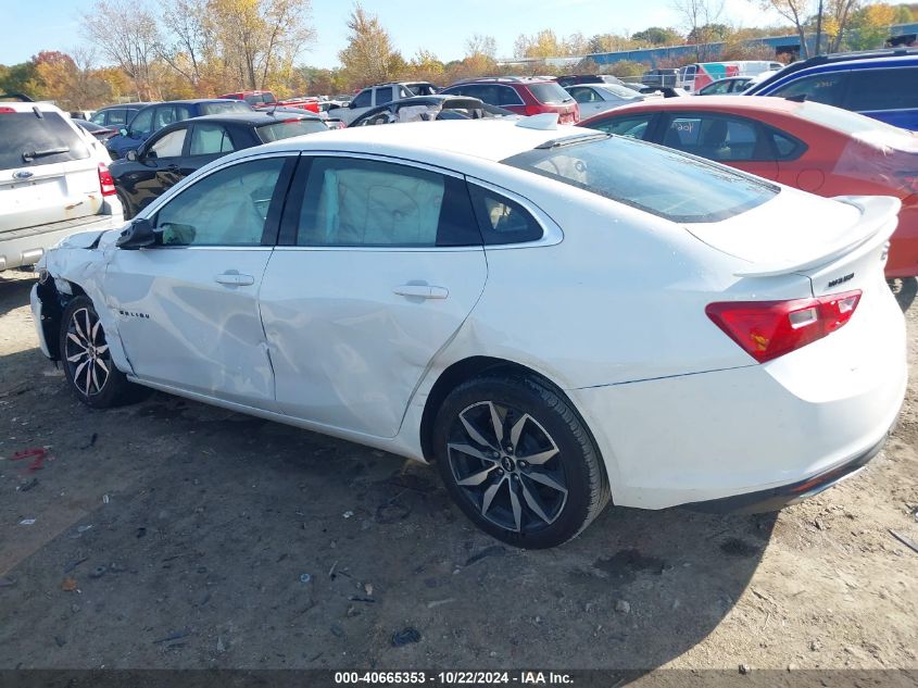 2022 Chevrolet Malibu Fwd Rs VIN: 1G1ZG5ST5NF195677 Lot: 40665353