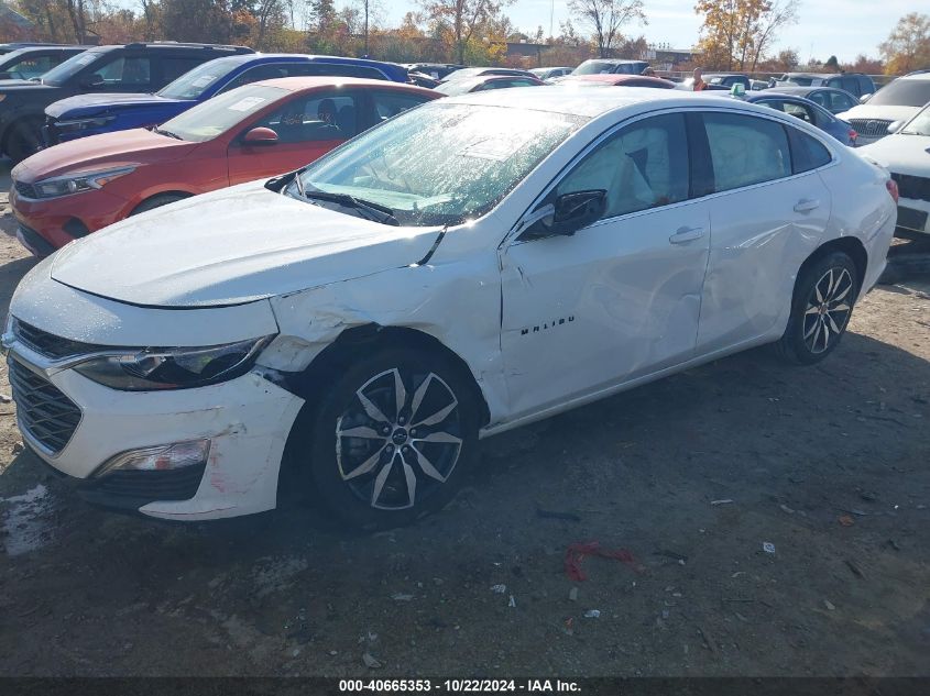 2022 Chevrolet Malibu Fwd Rs VIN: 1G1ZG5ST5NF195677 Lot: 40665353