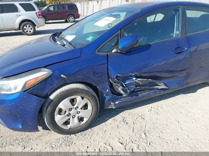 2017 Kia Forte Lx VIN: 3KPFK4A79HE052432 Lot: 40665363