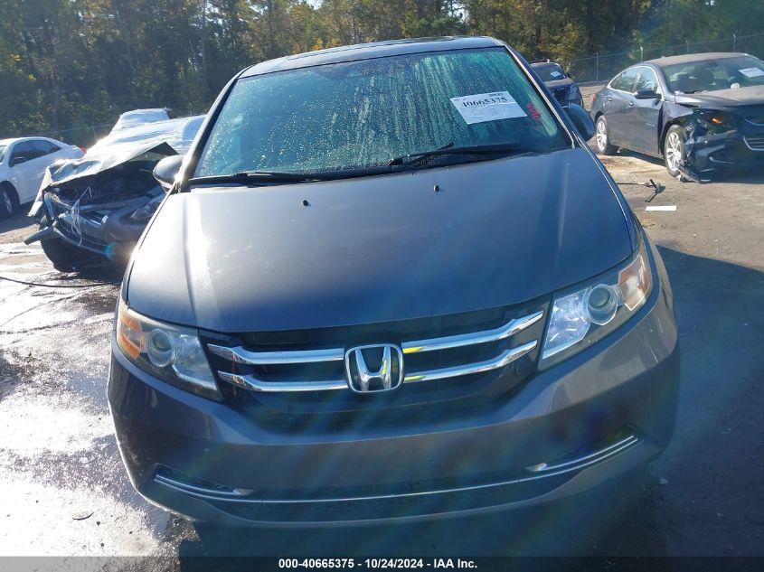 VIN 5FNRL5H61EB052752 2014 HONDA ODYSSEY no.12