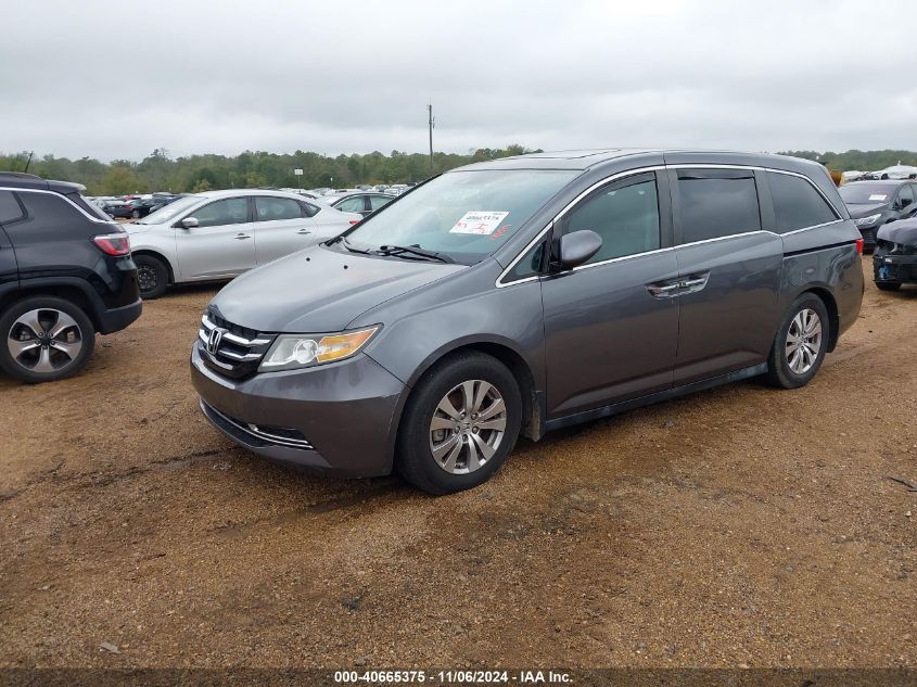 VIN 5FNRL5H61EB052752 2014 HONDA ODYSSEY no.2