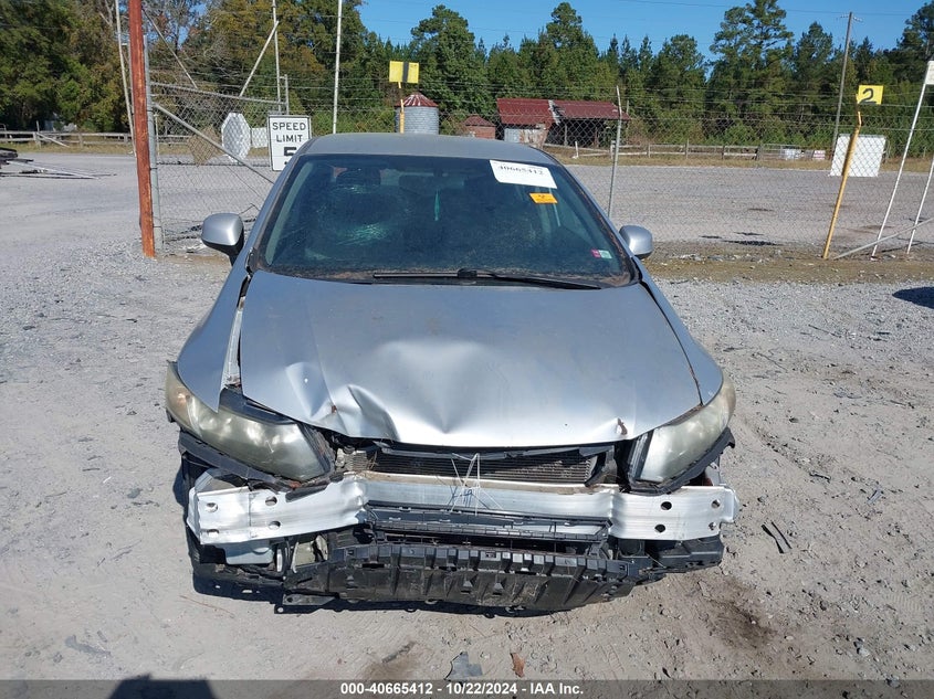 2013 Honda Civic Lx VIN: 2HGFB2F53DH540951 Lot: 40665412