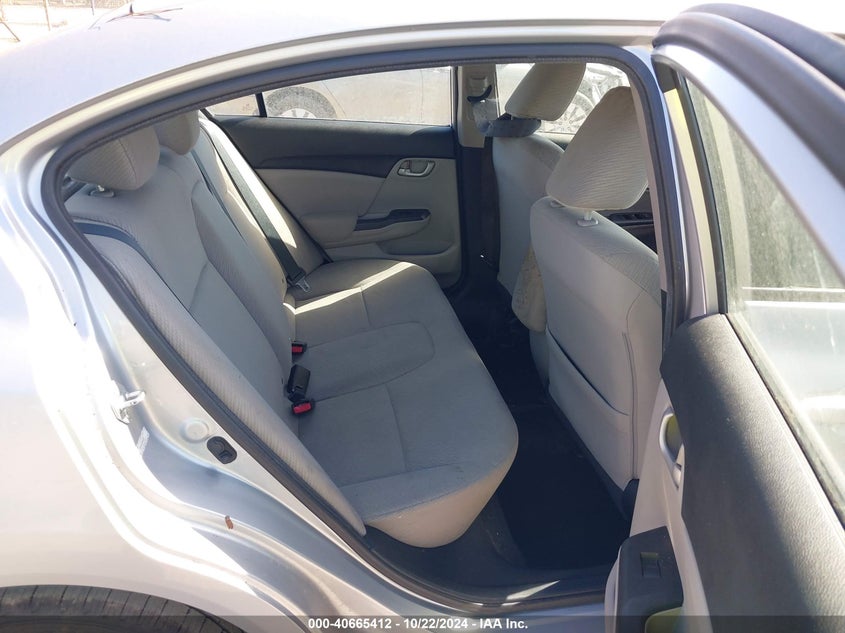 2013 Honda Civic Lx VIN: 2HGFB2F53DH540951 Lot: 40665412