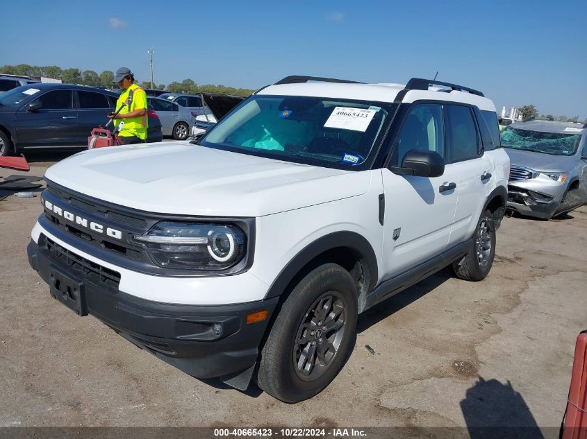 2023 Ford Bronco Sport Big Bend VIN: 3FMCR9B63PRD98108 Lot: 40665423