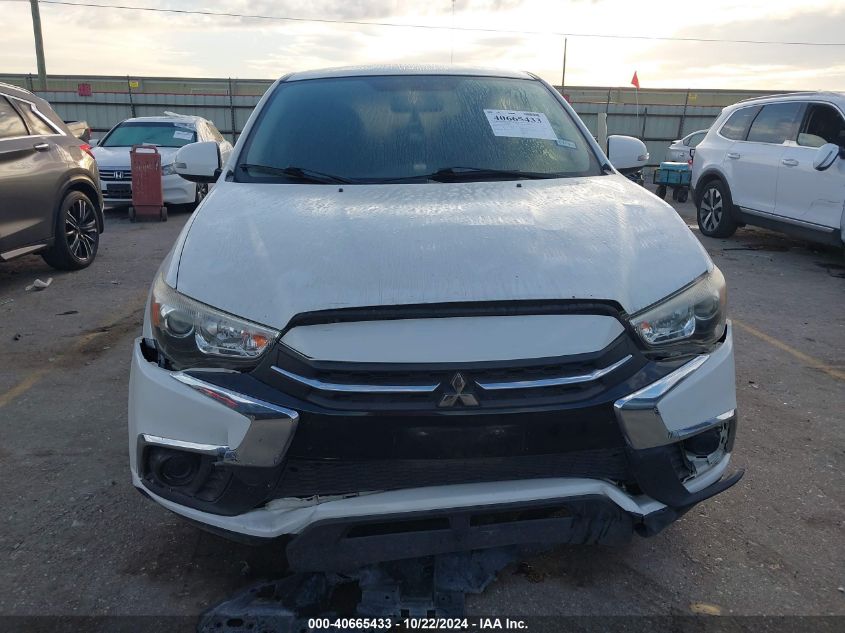 2019 Mitsubishi Outlander Sport 2.0 Es VIN: JA4AR3AU0KU035804 Lot: 40665433