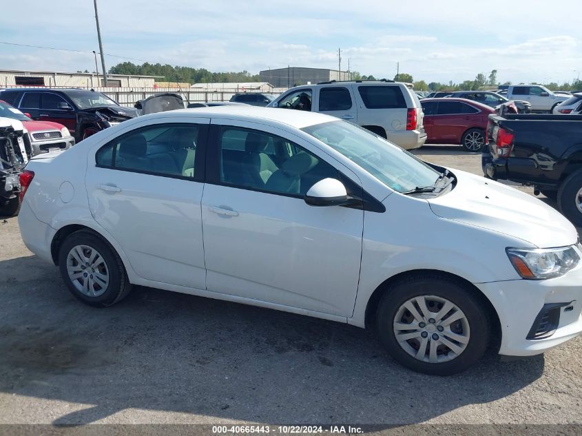 2018 Chevrolet Sonic Ls Auto VIN: 1G1JB5SH1J4109407 Lot: 40665443