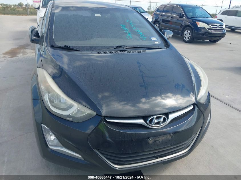 2016 Hyundai Elantra Se VIN: KMHDH4AE7GU583838 Lot: 40665447