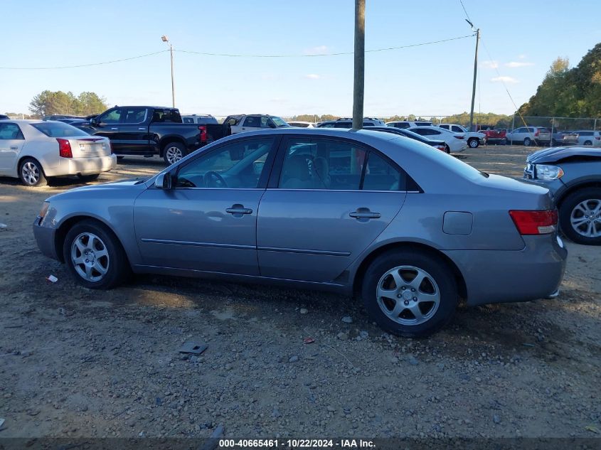 2006 Hyundai Sonata Gls V6/Lx V6 VIN: 5NPEU46FX6H138508 Lot: 40665461