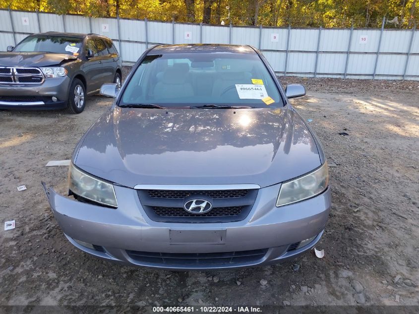 2006 Hyundai Sonata Gls V6/Lx V6 VIN: 5NPEU46FX6H138508 Lot: 40665461