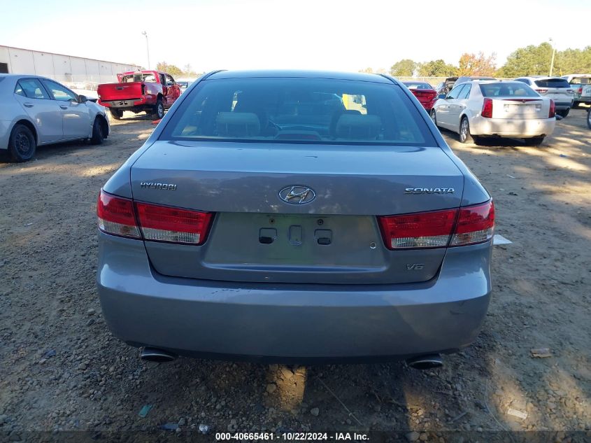 2006 Hyundai Sonata Gls V6/Lx V6 VIN: 5NPEU46FX6H138508 Lot: 40665461