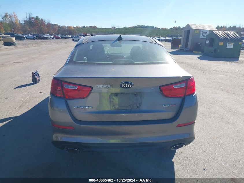 2015 Kia Optima Ex VIN: 5XXGN4A78FG510106 Lot: 40665462