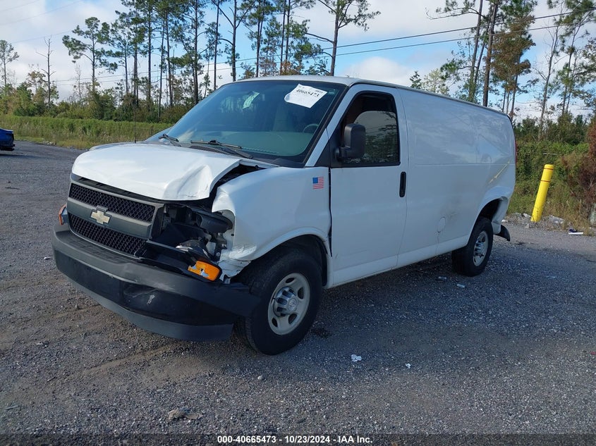 2017 CHEVROLET EXPRESS 2500 WORK VAN - 1GCWGAFF9H1297332